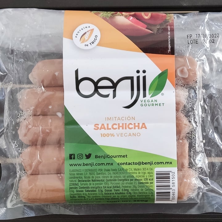review photo of Benji Vegan Gourmet Alternativas Embutidos shared by @wenzambrano on 21 Jul 2022 - review