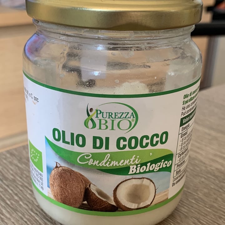 photo of Purezza bio Olio di cocco shared by @sabrinamarangoni on  12 Apr 2022 - review