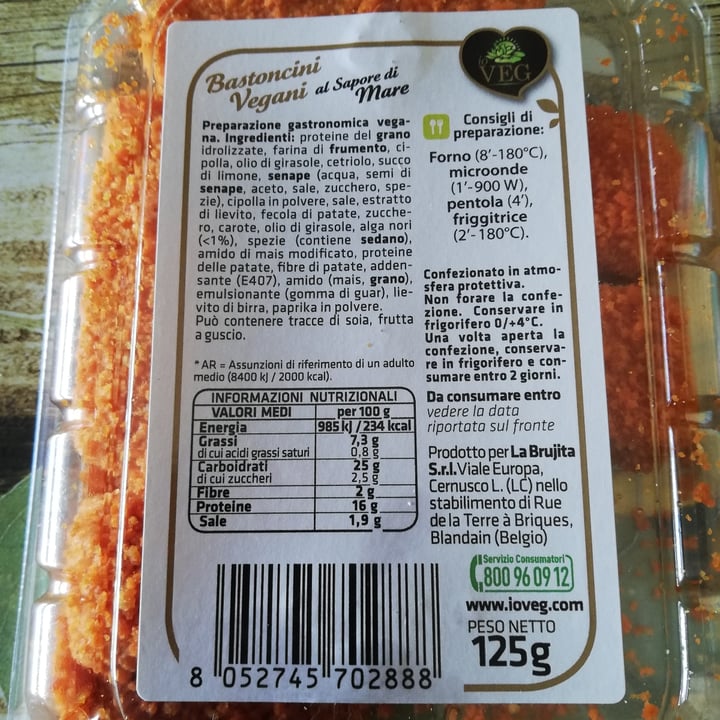 review photo of ioVEG Bastoncini Al Sapore di Mare shared by @chriswalt75 on 02 Aug 2022 - review