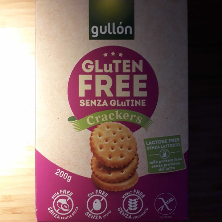 photo of Gullón Gluten Free Crackers shared by @veganfoodieomgopnik on  23 Oct 2021 - review