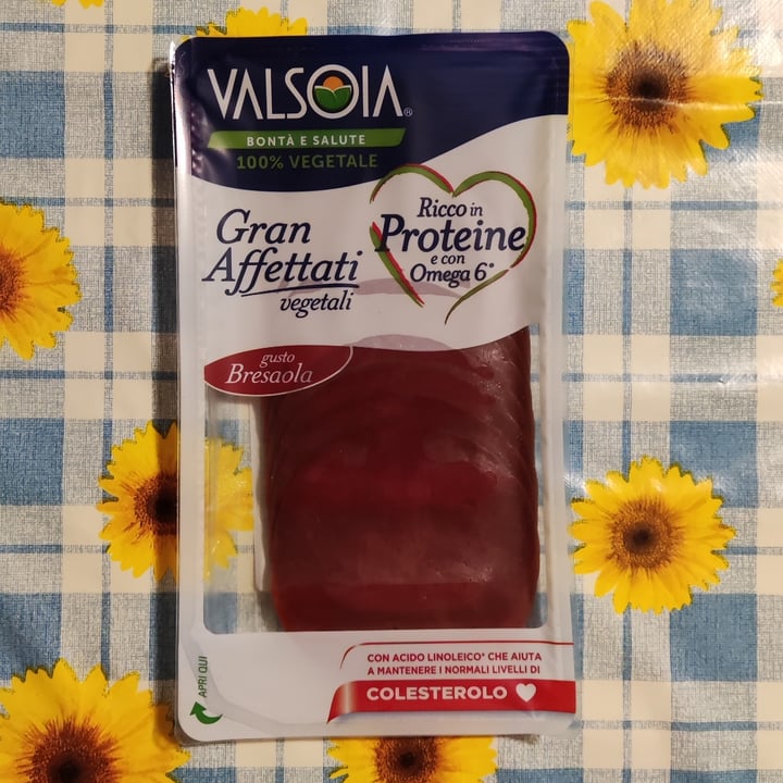 photo of Valsoia Gran Affettati Vegetali Gusto Bresaola shared by @norshadows on  31 Aug 2022 - review