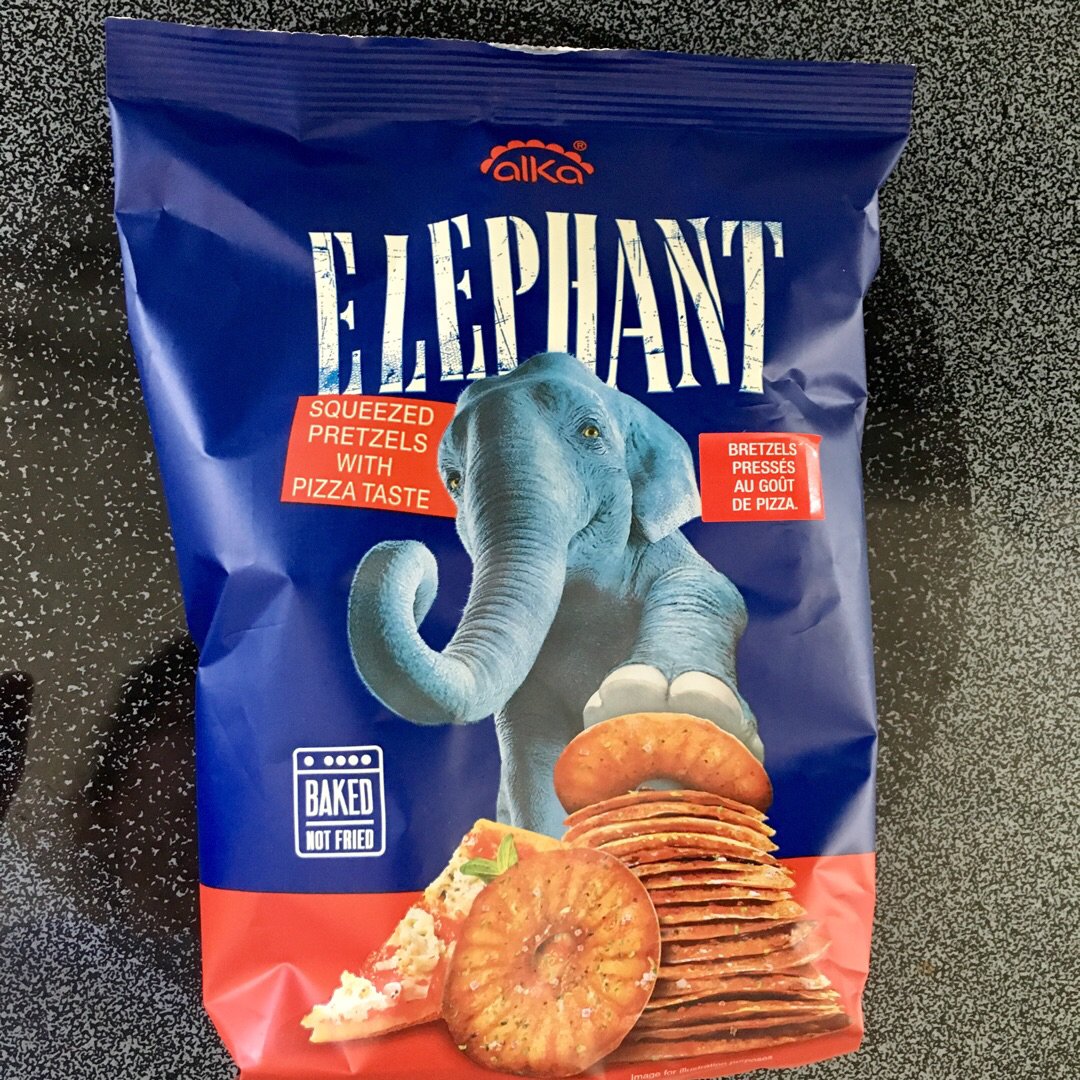 Alka Elephant Squeezed Pretzels With Pizza Taste Reviews abillion