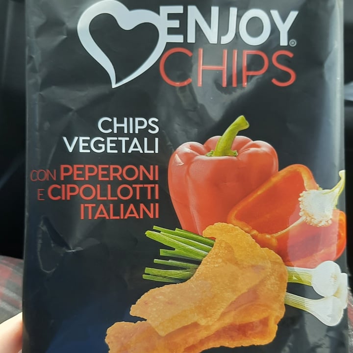 photo of Enjoy Chips Chips Vegetali Con Peperoni E Cipollotti Italiani shared by @irenep on  03 Oct 2021 - review