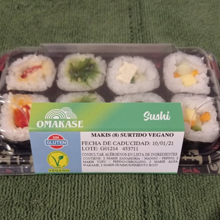 review photo of Hacendado Makis surtido vegano shared by @arantxarubio on 17 Jul 2021 - review
