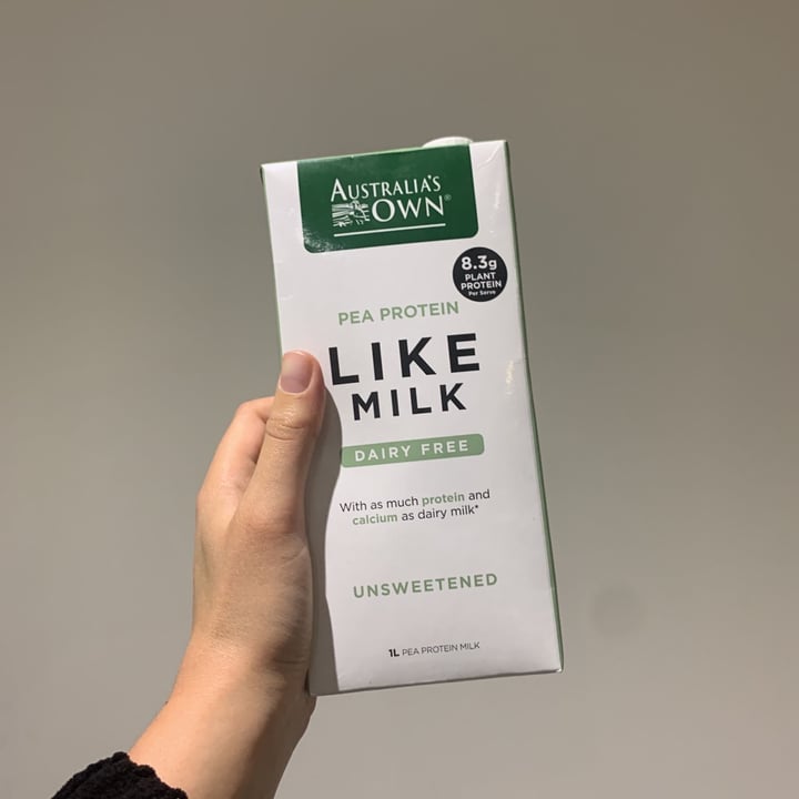 review photo of Australia's Own Like Milk (Unsweetened) shared by @francescabandiera on 10 Aug 2021 - review