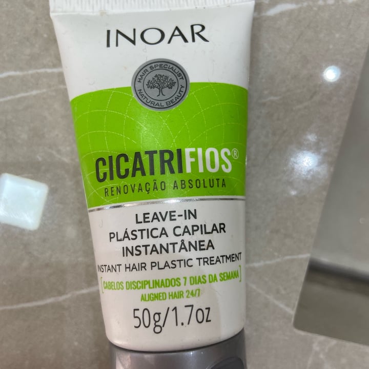 photo of Inoar Cicatrifios Leave-in shared by @ednabio on  03 May 2022 - review