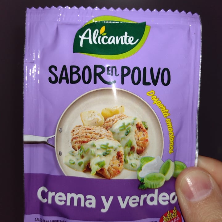 photo of Alicante Sabor En Polvo Crema Y Verdeo shared by @veggiepini on  13 Sep 2021 - review