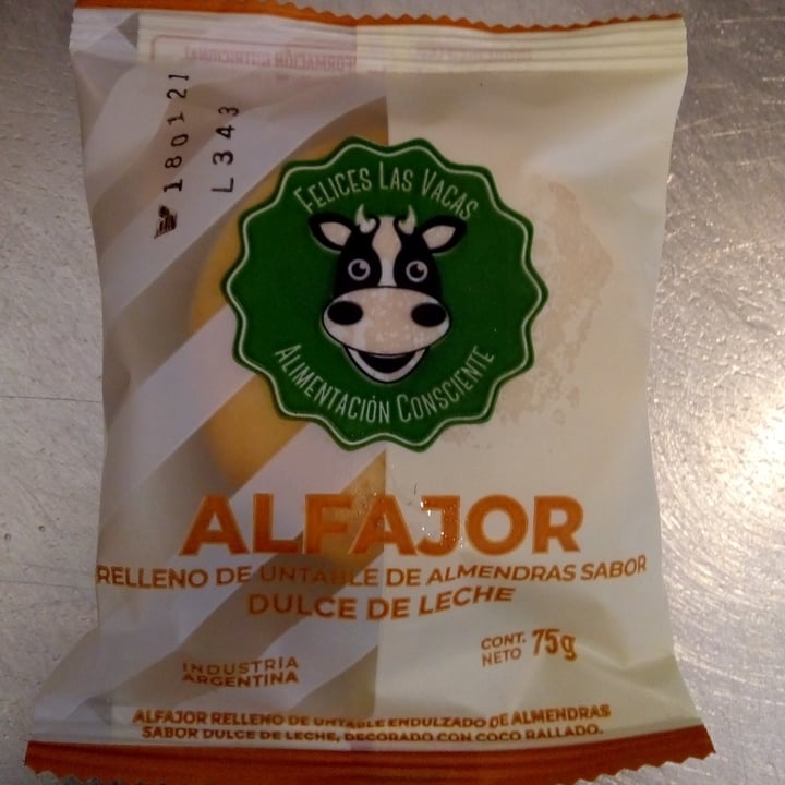 photo of Felices Las Vacas Alfajor Maicena shared by @nuageboy on  23 May 2021 - review