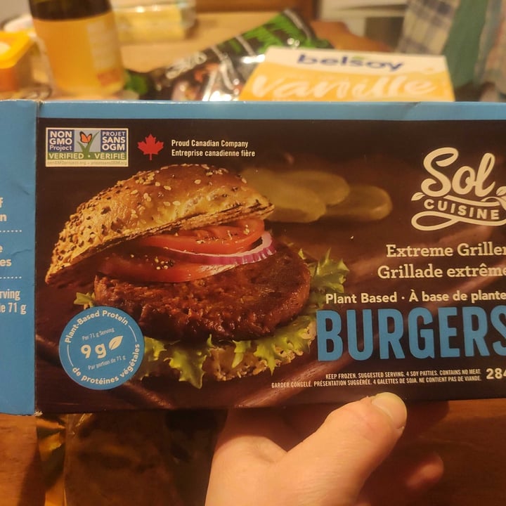 photo of Sol Cuisine Extreme griller burger shared by @melou on  02 Nov 2021 - review