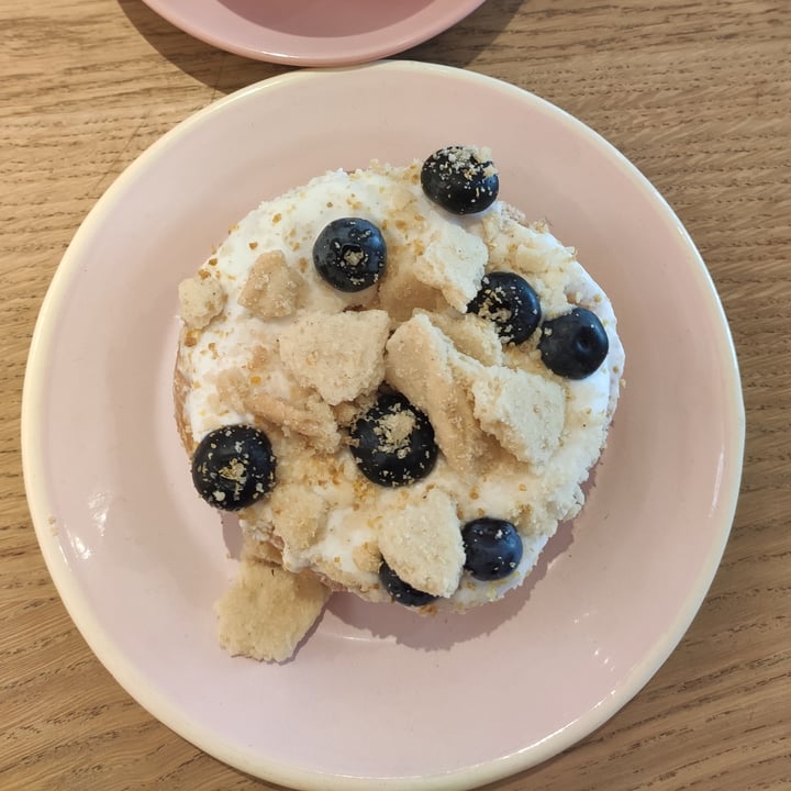 review photo of Brammibal's Donuts Blueberry Lemon Cheesecake shared by @elisaholmes on 27 Jul 2022 - review