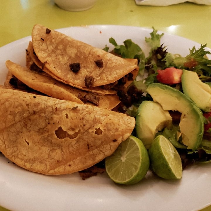 photo of Buffete Hare Krishna Tacos De Bistec De Soya shared by @erikaruiz97 on  08 Oct 2020 - review