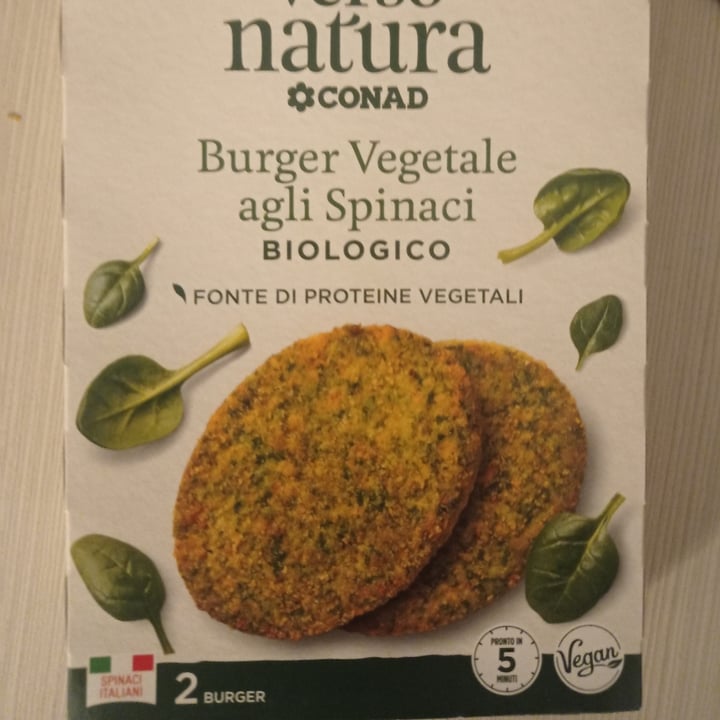 review photo of Verso Natura Conad Veg Burger vegetale agli spinaci biologico shared by @denerentola on 13 Nov 2022 - review