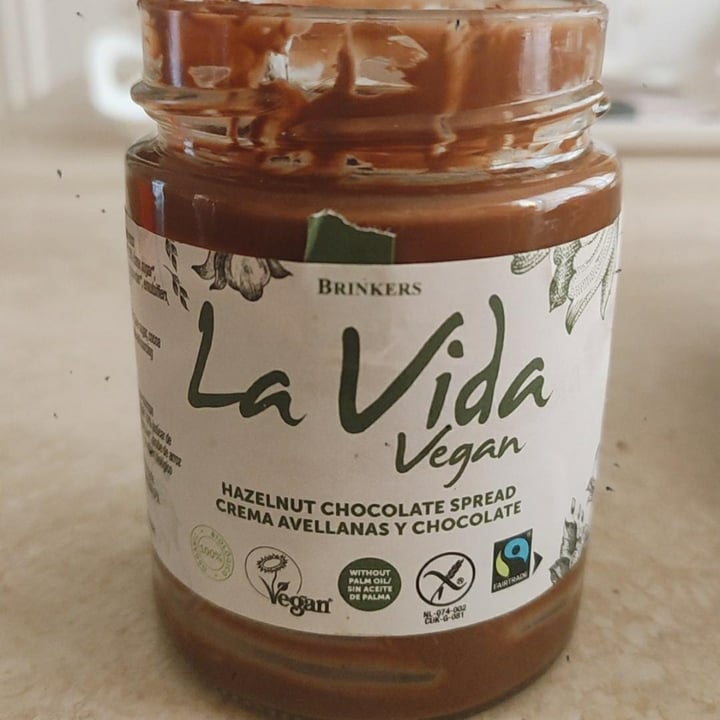 review photo of La Vida Vegan Crema avellanas y chocolate shared by @veganaroa on 07 Nov 2022 - review