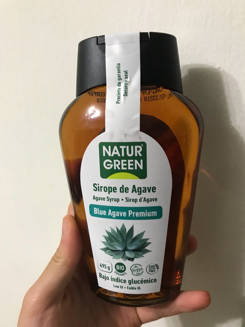 NATURGREEN SIROP D'AGAVE RAW BIO (500 ML) 