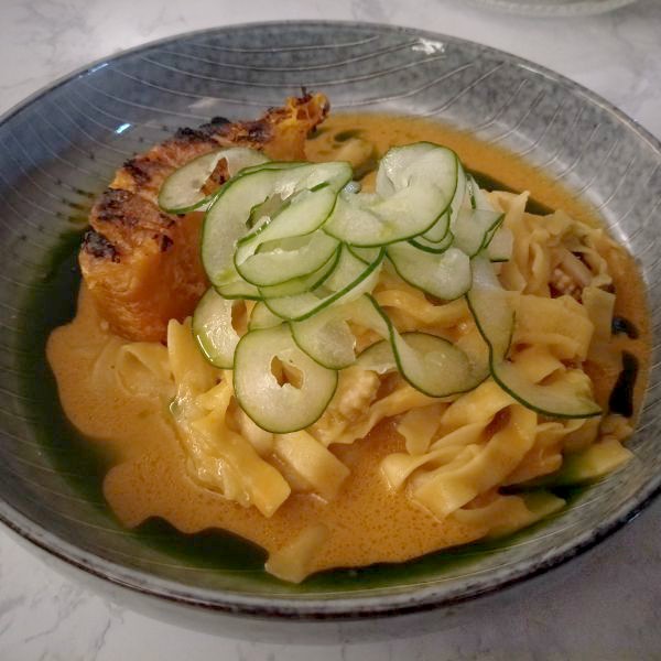 photo of HRVST Cafe & Bar Tom Yum Pumpkin Fettucine shared by @lou on  09 Apr 2018 - review