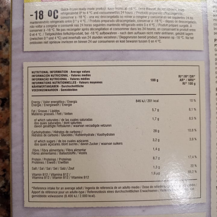 review photo of Heura 100% plant based pizza shared by @mlyse00 on 13 Apr 2022 - review