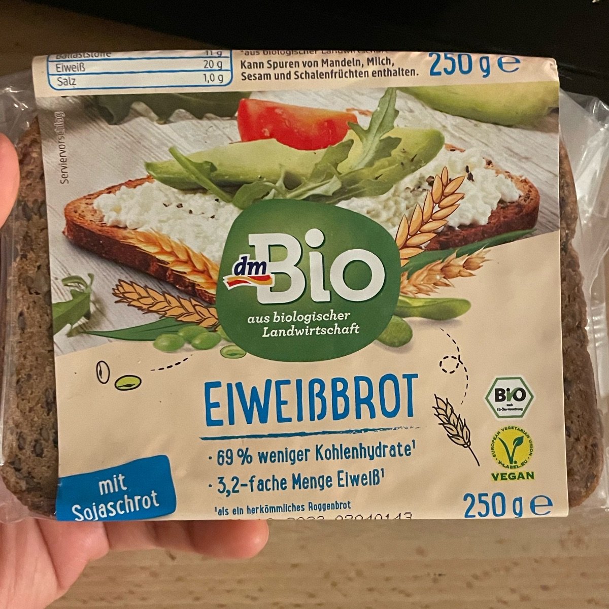 Eiweißbrot from dmBio - Vegan Product Reviews &amp; Ratings | abillion