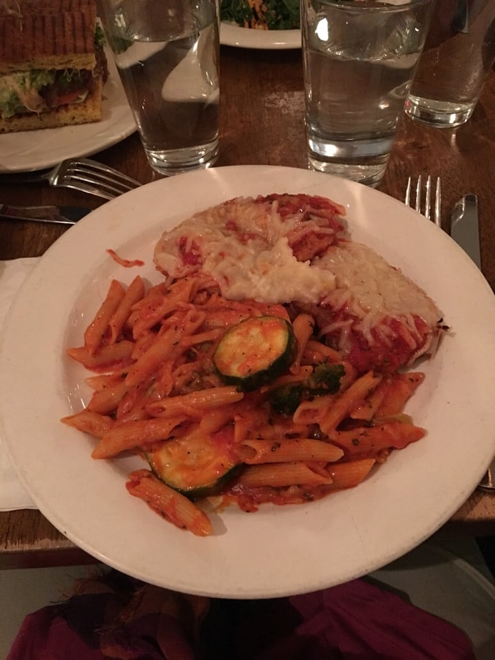 photo of Peacefood Penne Un-chicken Parmesan shared by @bethhoffner on  07 Nov 2018 - review