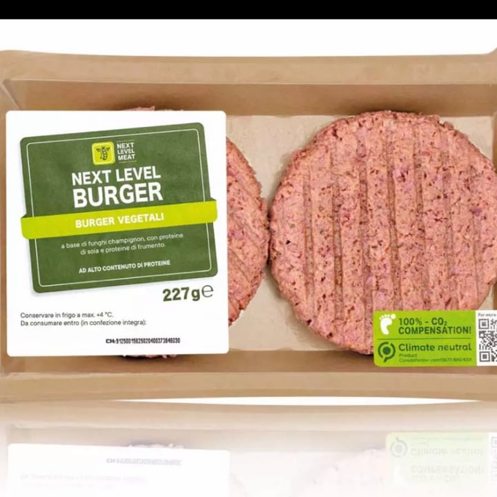 photo of Lidl next level burger Vegan shared by @veganveganvegannina on  28 Aug 2022 - review