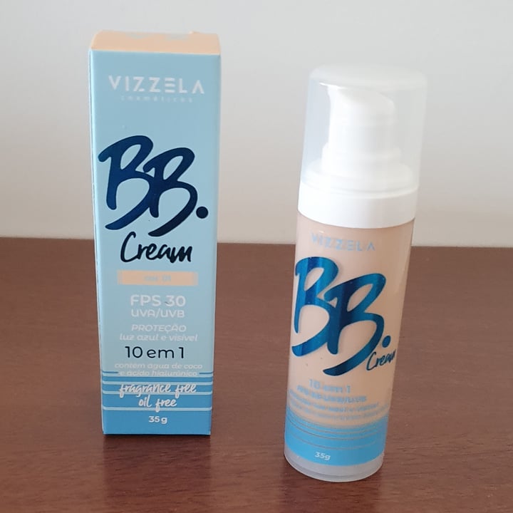 photo of Vizzela Cosméticos BB Cream shared by @patimurno on  27 Jul 2021 - review