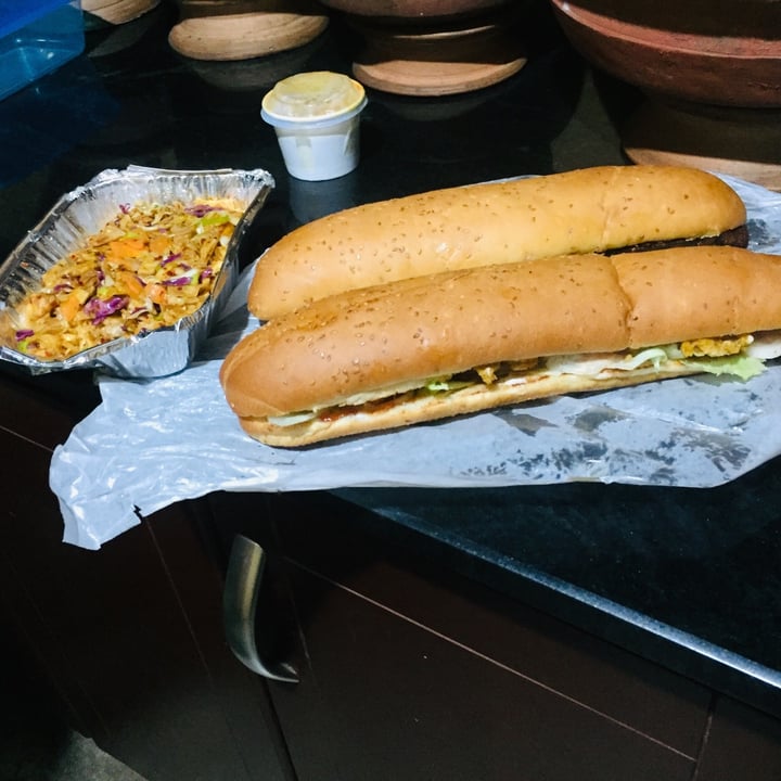 review photo of The Vegan Crispy Mushroom Submarine shared by @senan on 22 Jul 2021 - review