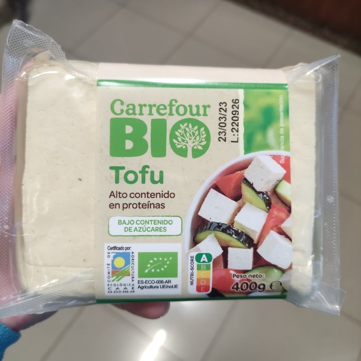 photo of Carrefour Bio Tofu Bio shared by @iruchinha on  26 Oct 2022 - review