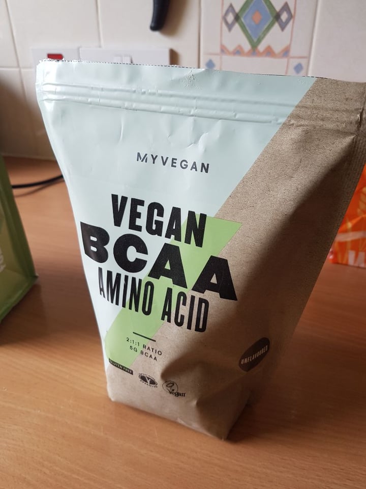 photo of MYVEGAN Vegan BCAAs shared by @b14h4m0n on  19 Jul 2019 - review