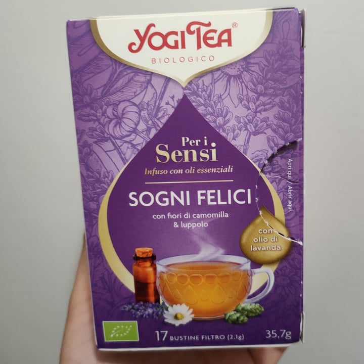 review photo of Yogi Tea Organic Sogni felici shared by @federicagi on 11 Dec 2022 - review