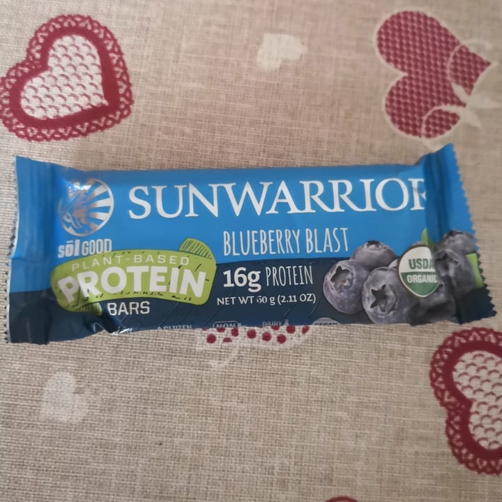 photo of Sunwarrior (Food) Protein Bar Blueberry Blast shared by @syliza on  30 Jun 2022 - review