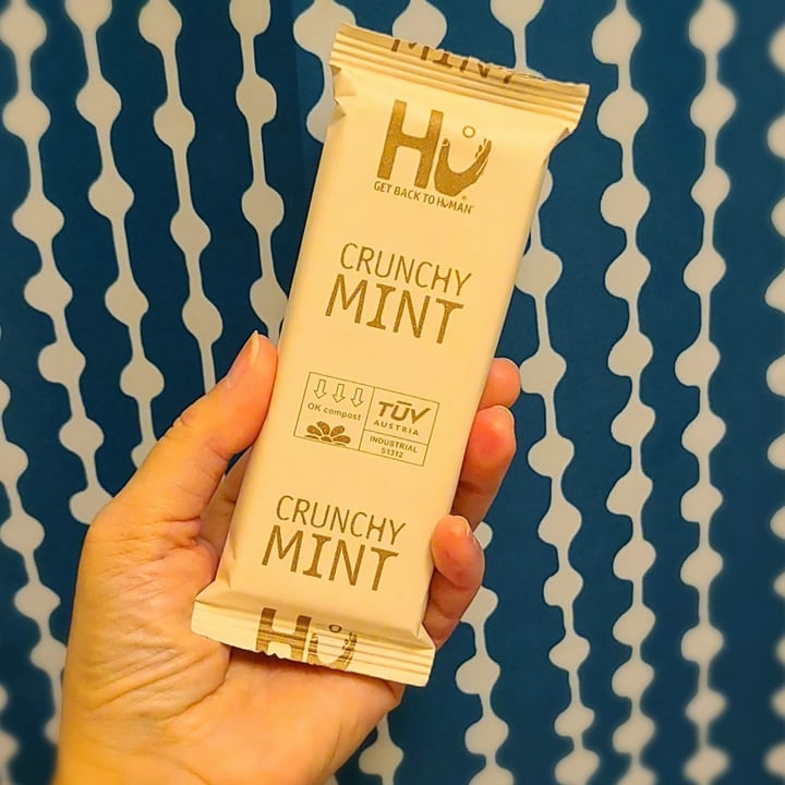 photo of Hu Kitchen Crunchy Mint Dark Chocolate shared by @agreene428 on  30 Jan 2022 - review