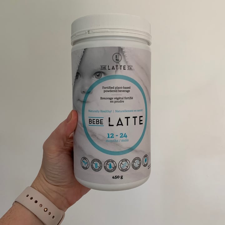 photo of Bebe latte Plant based powdered beverage 12-24 months shared by @lndsytrnr on  30 Jun 2021 - review