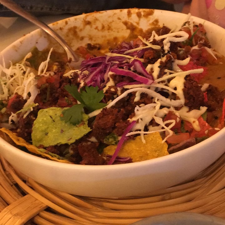 photo of La Pitahaya Vegana Chilaquiles shared by @dh on  05 Aug 2022 - review