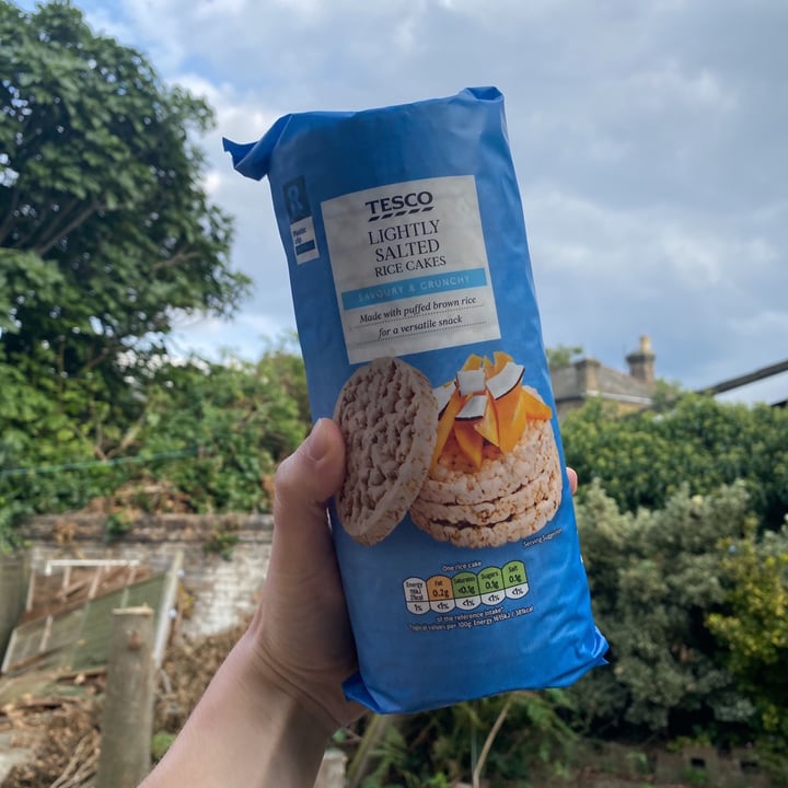 photo of Tesco Lightly salted rice cakes shared by @anaitasharifi on  17 Sep 2021 - review