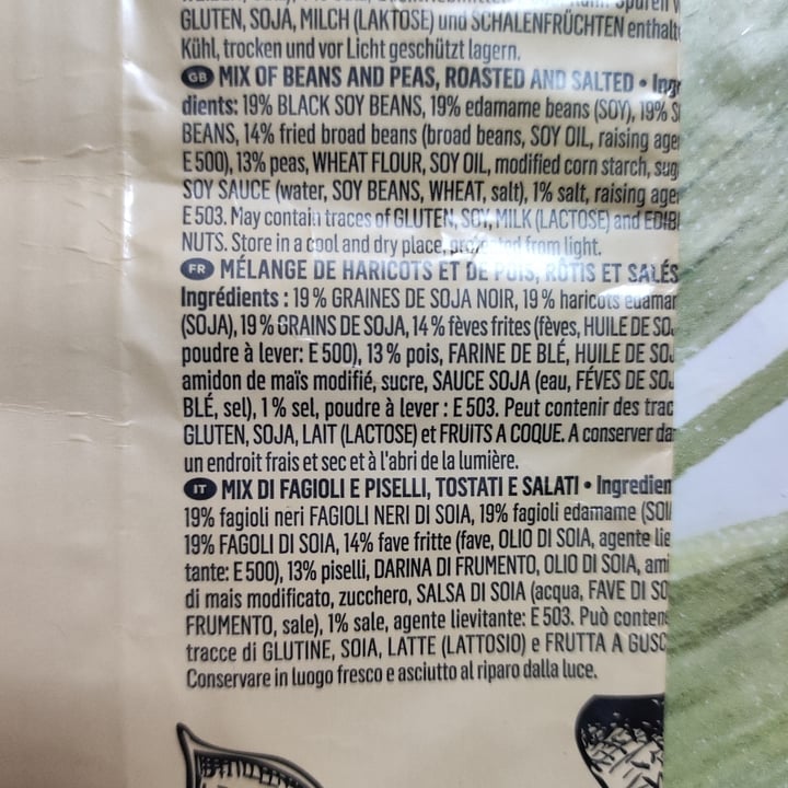 review photo of Koro Mix di fagioli E Piselli Tostati E Salati shared by @silvis on 10 Nov 2022 - review