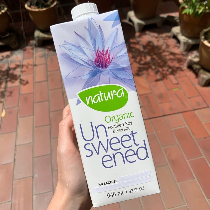 review photo of Natura Mc Unsweetened Organic Soy Beverage shared by @l0serach on 06 Jun 2020 - review