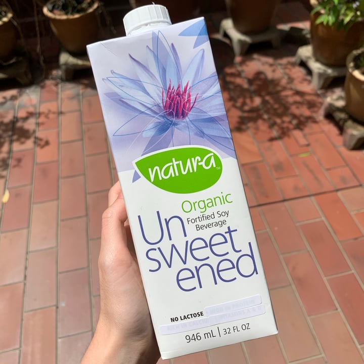 photo of Natura Mc Unsweetened Organic Soy Beverage shared by @l0serach on  06 Jun 2020 - review