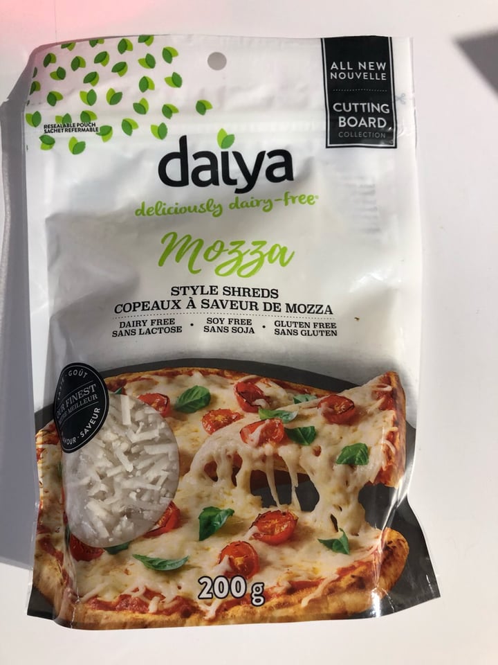 photo of Daiya Mozzarella Style Shreds shared by @mickfagan on  03 Aug 2019 - review