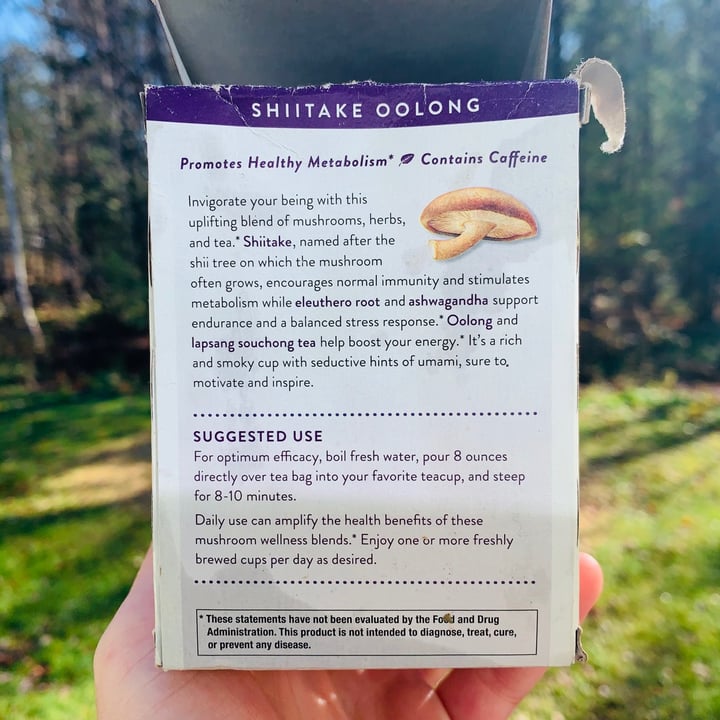 photo of Choice Organic Teas Shiitake Oolong shared by @iamgodschild on  11 Nov 2021 - review