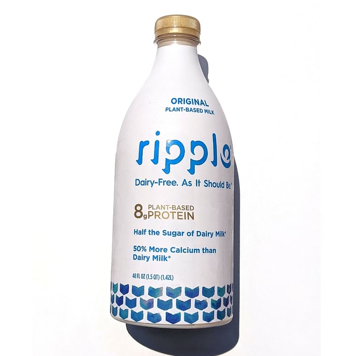 photo of Ripple Foods Original Plant-Based Milk shared by @veggieassassin on  14 Jul 2021 - review