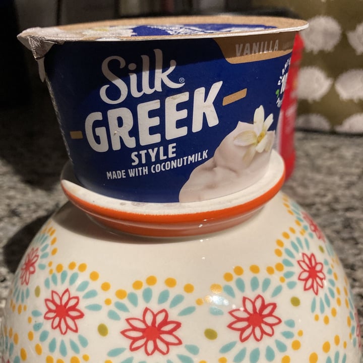 photo of Silk Greek Style Yogurt Alternative - Blueberry shared by @tricia74 on  19 Aug 2021 - review