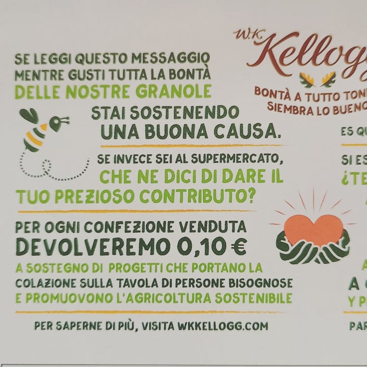 photo of Kellogg Granola lamponi, mela e carota shared by @irishamber on  13 Feb 2021 - review