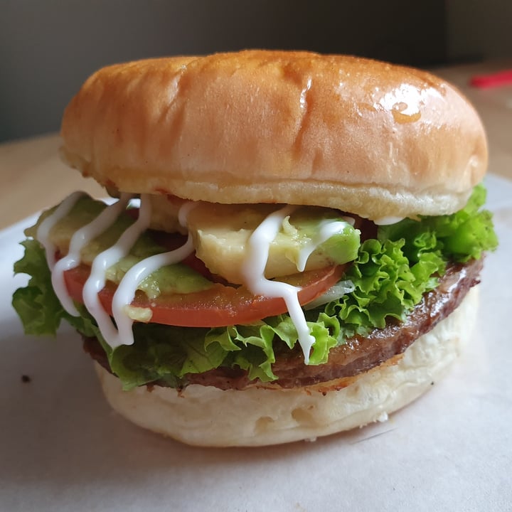 review photo of Pranita Rasa Vegan & Vegetarian Vegan hotdogs, Burger, Nasi Padang shared by @vganrabbit on 23 Jun 2020 - review