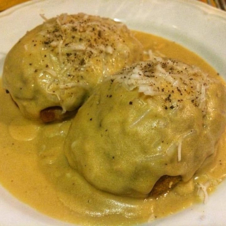 photo of Osteria Veggente Barchette di patate al forno shared by @loveg on  30 Jun 2021 - review
