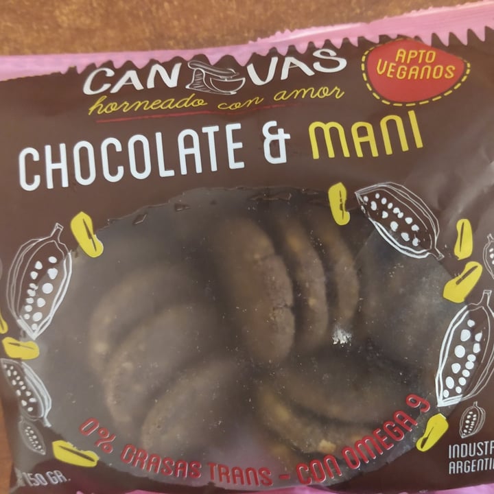 photo of Canvas Galletita de chocolate y maní shared by @marialuzperalta on  26 Oct 2021 - review