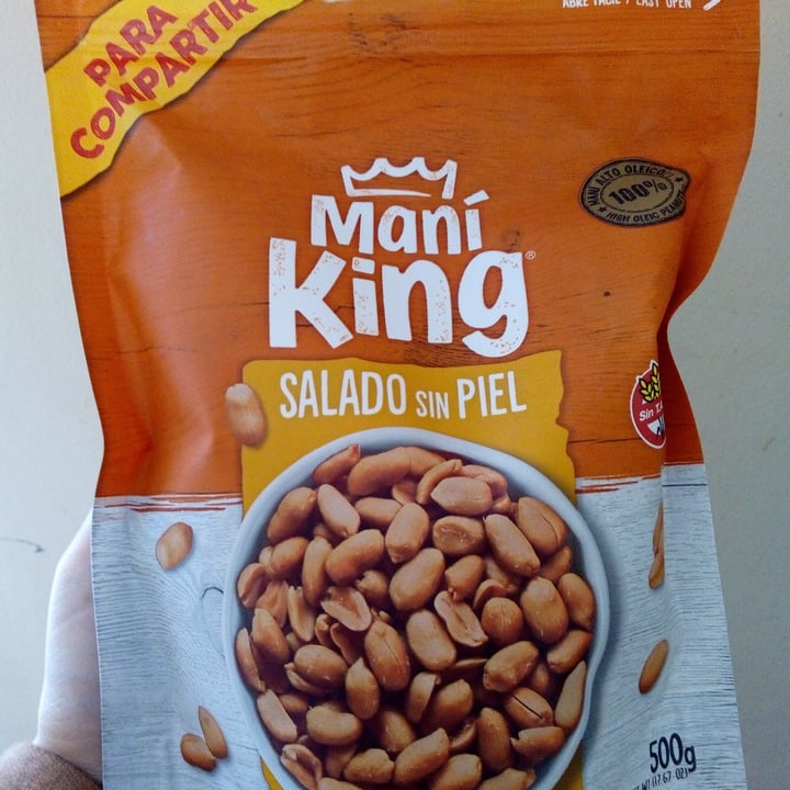 photo of Maní King Mani salado sin piel shared by @floresamarillas on  01 Nov 2022 - review