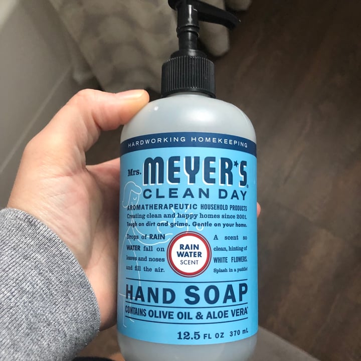 photo of Mrs. Meyer's Clean Day Mrs. MyersHand Soap Rain Water shared by @thetasmom13 on  08 Jun 2021 - review