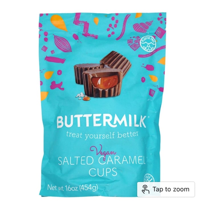 photo of Buttermilk Buttermilk Salted Caramel Cups shared by @charliefoxtrot3 on  16 Nov 2022 - review