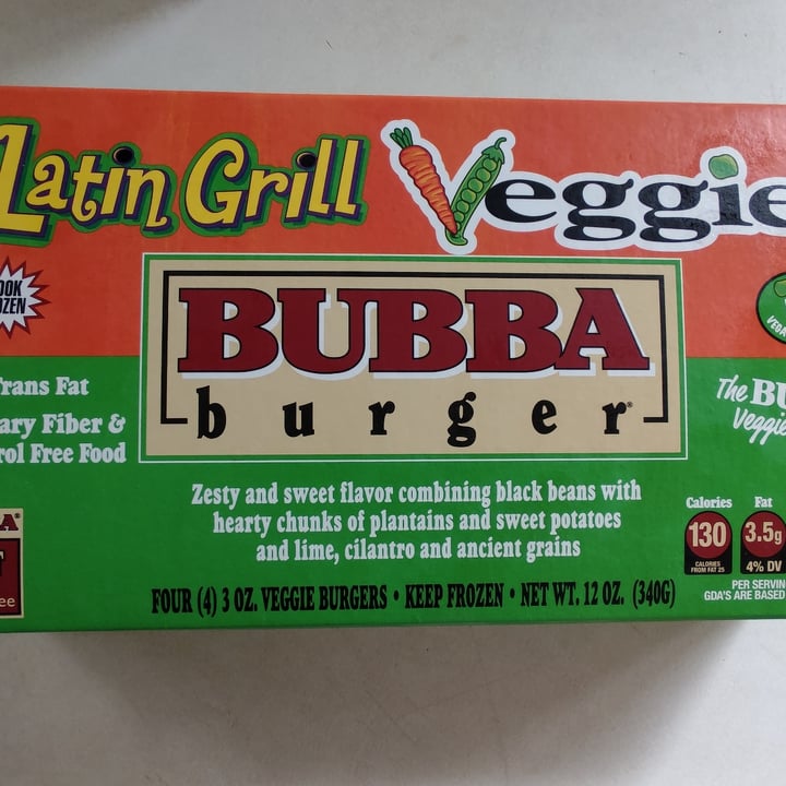 photo of Bubba Burger BUBBA burger Latin grill Veggie burger shared by @danyelle88 on  23 Jul 2020 - review