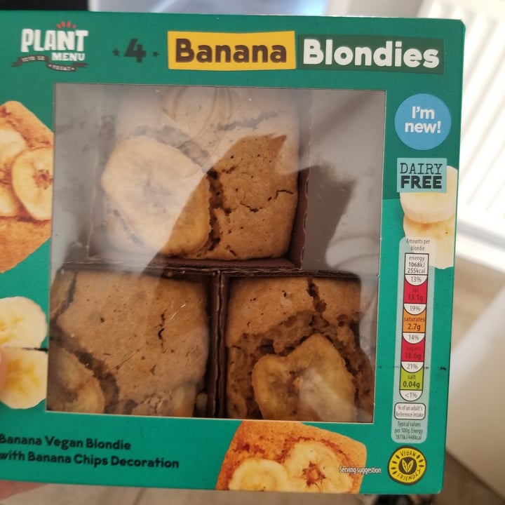 photo of Plant Menu 4 Banana Blondies shared by @rockchic on  22 Jun 2022 - review