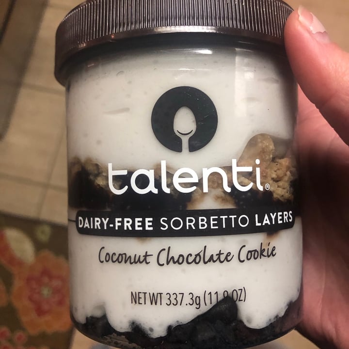 photo of Talenti Gelato Coconut Chocolate Cookie shared by @hadley on  24 Jan 2021 - review